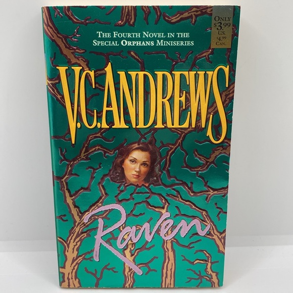 V.C. Andrews 4 Book Bundle Butterfly Crystal Brooke Raven Novels 1998 - Picture 8 of 11